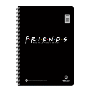 ΤΕΤΡΑΔΙΟ ΜΟΝΟ ΣΠΙΡΑΛ FRIENDS V1