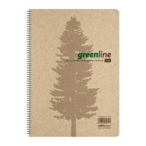 ΤΕΤΡΑΔΙΑ ΜΟΝΟ ΣΠΙΡΑΛ GREENLINE