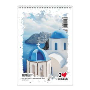 ΜΠΛΟΚ ΣΧΕΔΙΟΥ Α5 I LOVE GREECE