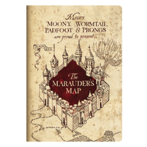 ΤΕΤΡΑΔΙΟ ΚΑΡΦΙΤΣΑ HARRY POTTER THE MARAUDER'S MAP