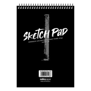 ΤΕΤΡΑΔΙΟ - ΜΠΛΟΚ ΣΠΙΡΑΛ SKETCH PAD A5