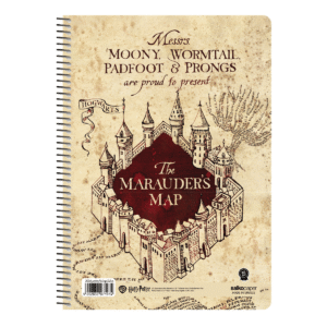 ΤΕΤΡΑΔΙΟ ΜΟΝΟ ΣΠΙΡΑΛ HARRY POTTER THE MARAUDER'S MAP
